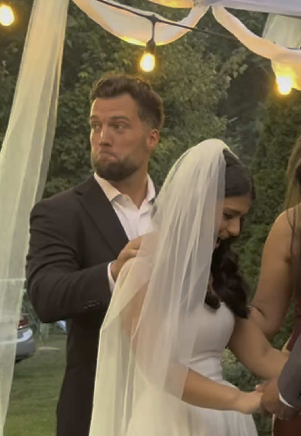 I rebuke the Chris Brown spirit off of this holy moment…  #wedding #marriage #funny #weddingfail #failarmy 