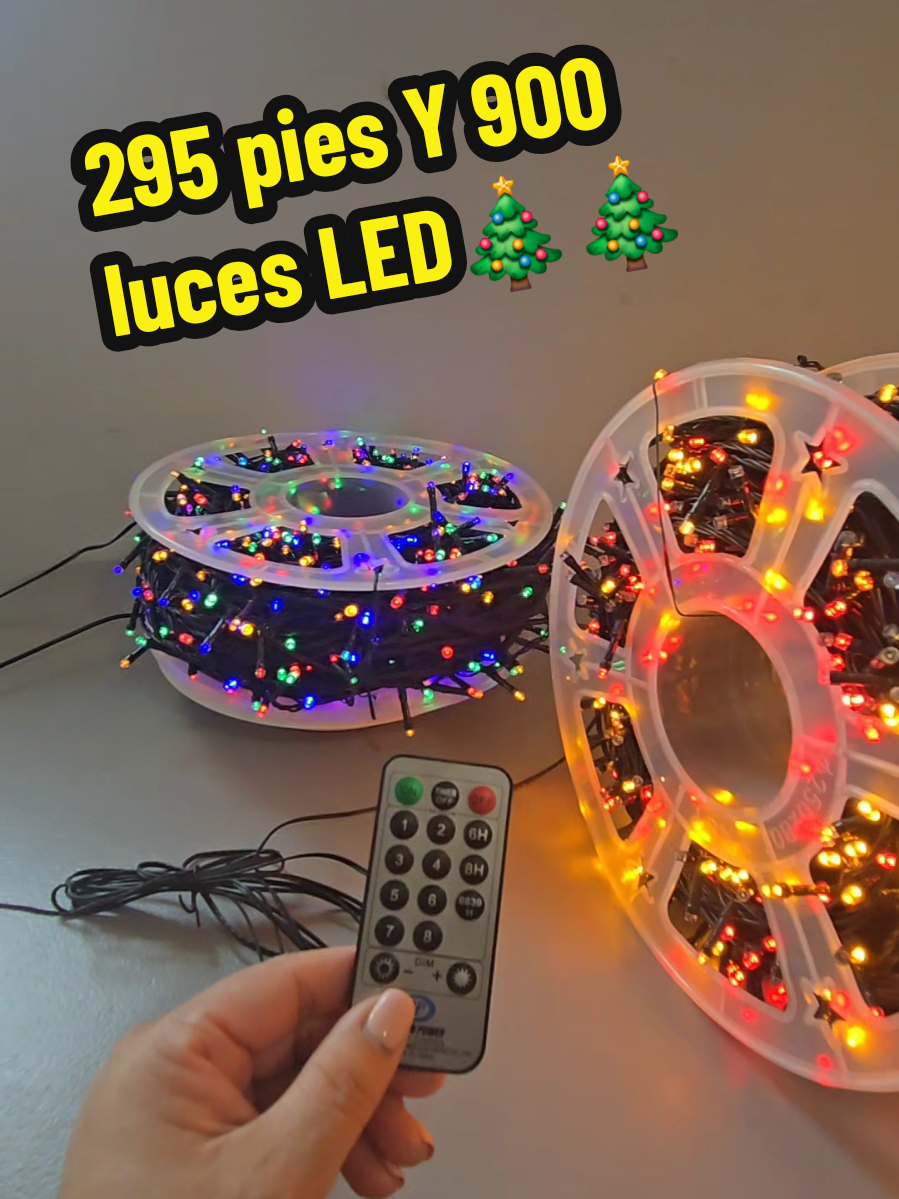 Hoodink 900LED 295FT Christmas#tiktokshop #lucesnavideñas #christmas #decoration #homeimprovement 