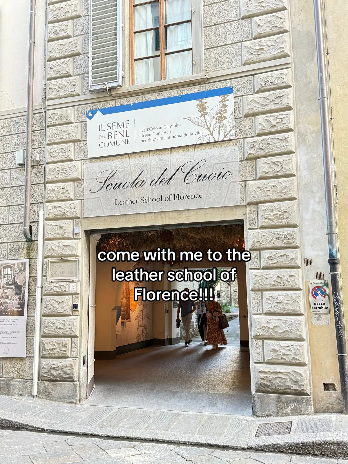 The secret spot in Florence where leather is still made by hand. A must-visit for authentic Italian craftsmanship!!! #ScuolaDelCuoio #FlorenceItaly #MadeInItaly #FlorenceTravel #ItalyHiddenGems 