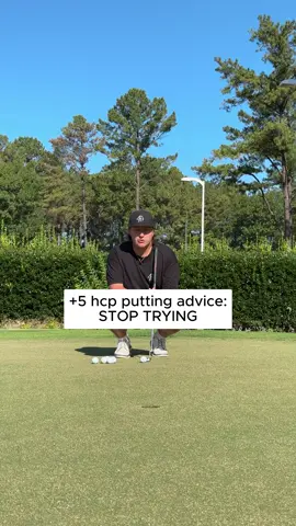 just relax fr #jakedezgolf #golf #golfswing #putting #puttingtips   