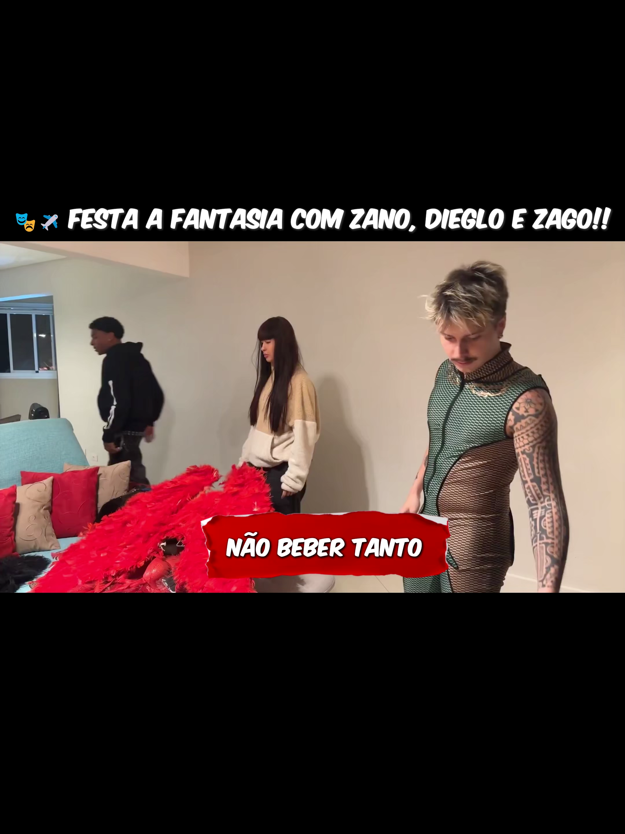 🎭✈️ FESTA A FANTASIA COM ZANO, DIEGLO E ZAGO!! 👉 Momentos únicos e resenha pesada que não podem faltar! 😂🔥 👉 Me segue e veja o link com os melhores cortes: https://beacons.ai/reiiduscorte #reiiduscorte #Cortes #Live #JonVlogs #Zano #Nathan #Pablin #Japa #Luiza #Fontinele #Ruyter #Coringa #Cela #Mekoid #Oruan #Taina