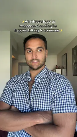 “Really?” “Nice nice” “cool” those are some of our go to responses #introverts 