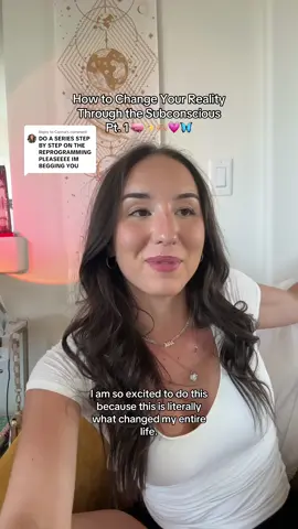 Replying to @Carma I am so excited to get into this. Subconscious reprogramming changed my life & it’ll change yours too. #subconscious #subconsciousreprogramming 