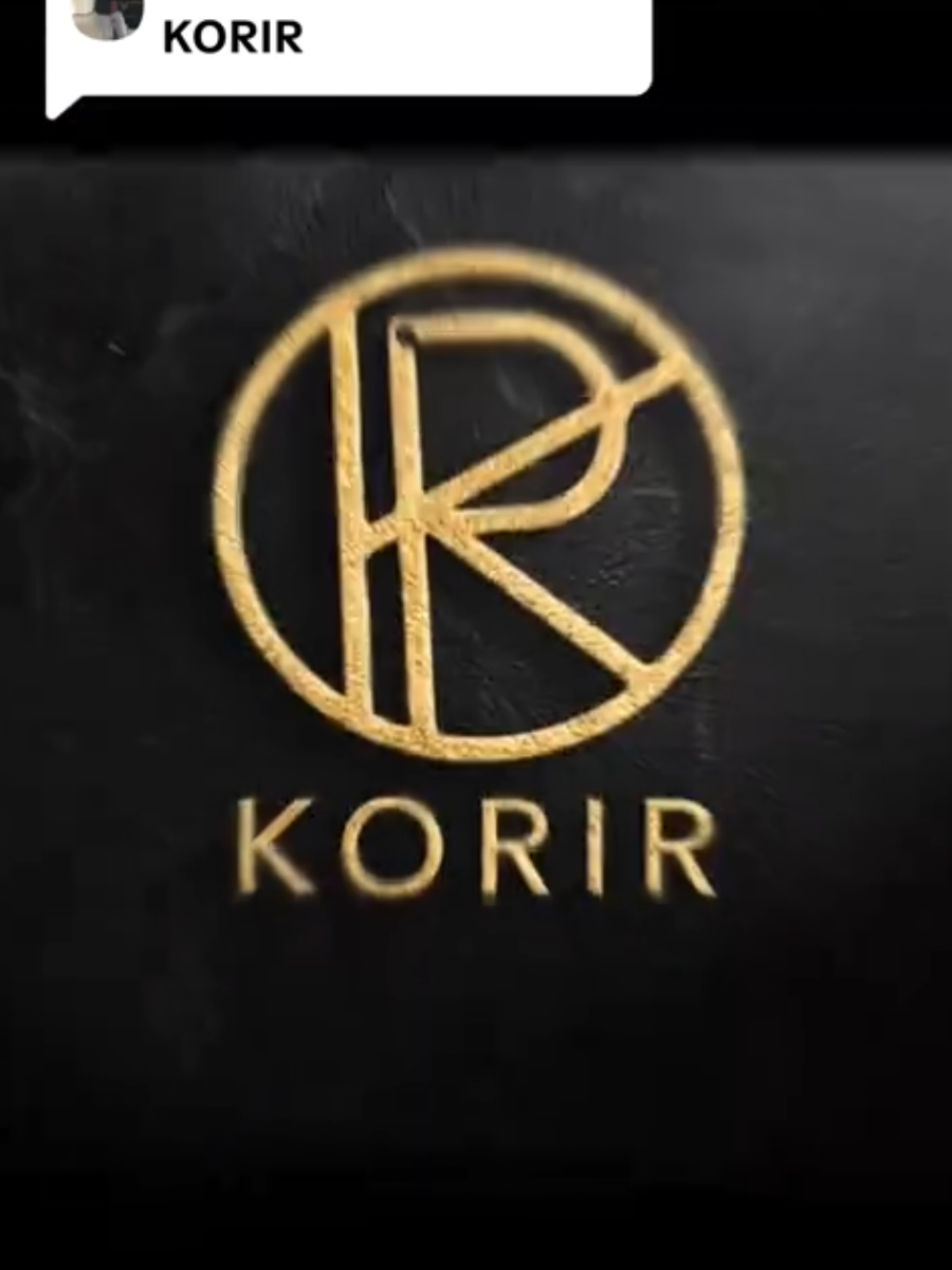 Replying to @buretinetebesno.1 KORIR done✅ #namelogo #logodesign #fyp #foryou #logo 