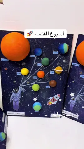 لوحة فلين لأسبوع الفضاء #اسبوع_الفضاء_العالمي #أسبوع_الفضاء_العالمي #فضاء#مجرات#كواكب نجوم