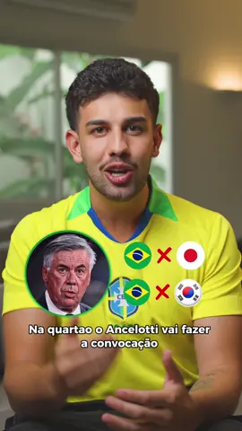 Errei? 🤔 #convocaçãoseleçãobrasileira #ancelotti #seleçãobrasileira 