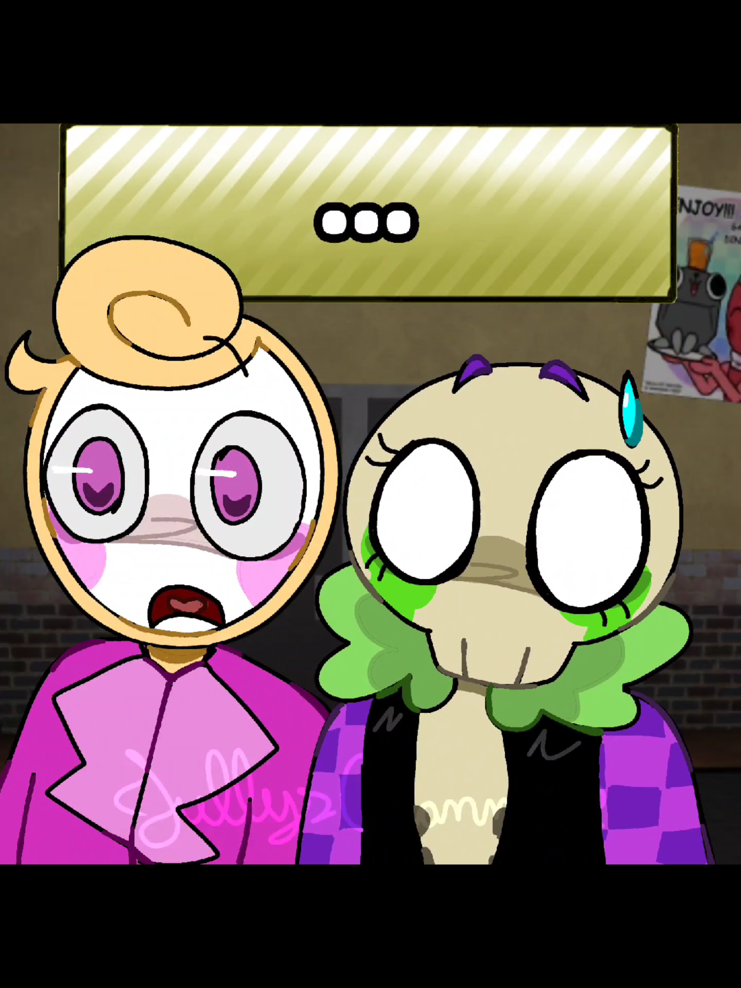 some cosplay for this Halloween... CONNIE AND GLISTEN AND REBECCA ??  #dandysworld #rebecca #glisten #connie #animation 