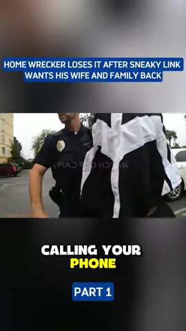 She thought she won… then he ran back to his wife 🚨 #bodycam #cops #police #foryou