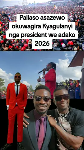 Pallaso decides to support kyagulanyi ssentamu Robert as next president of Uganda #Bobiwine #ugandatiktok #foryoupage @pallaso @Bobi Wine 