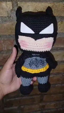 Batman amigurumi ❤️  #crochet #amigurumi #batman 