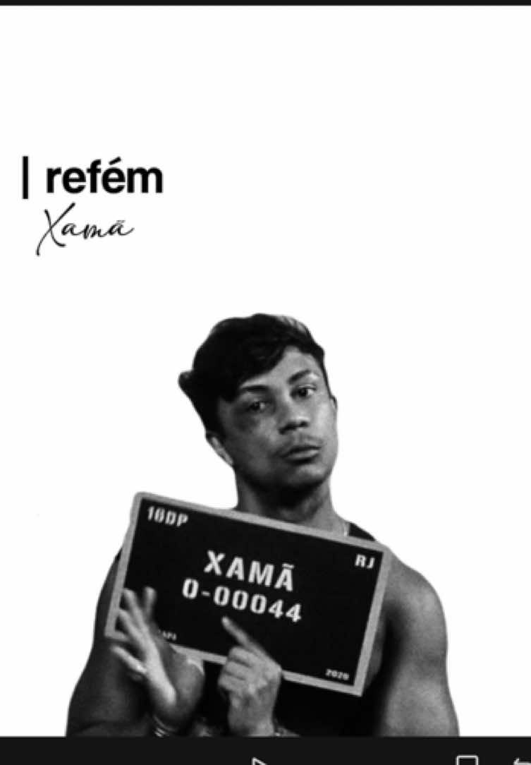 Xamã - refém 🎵 #tipografia #fyp #lycric #xamã #refém 