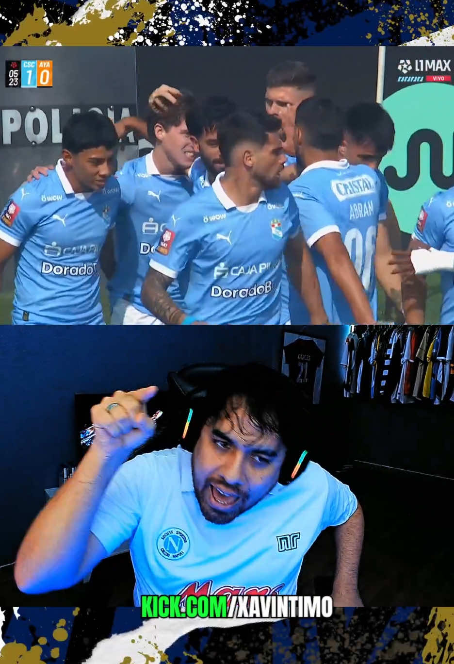 GOL DE WISDOM | SPORTING CRISTAL 1 vs AYACUCHO F.C. 0 #sportingcristal #ayacuchofc #wisdom #liga1teapuesto #l1max 