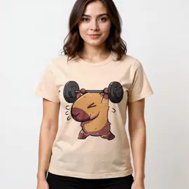 Camiseta Capivara Fitness#blusas 
