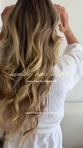 5 healthy hair tips that have actually made a difference!! The quality of your hair care products matters - that's why I've been loving the @milkshake usa integrity&strength collection. Made with murumuru butter, argan oil, and amaranth seed extract to hydrate and restore your hair #milkshakepartner #milkshake #ad 