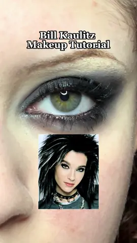 Bill Kaulitz inspired Smokey Eye  @L’Oréal Paris Smoldering Black Pencil Eyeliner  #makeup #smokeyeye #billkaulitz #smokeyeyetutorial #tokyohotel 