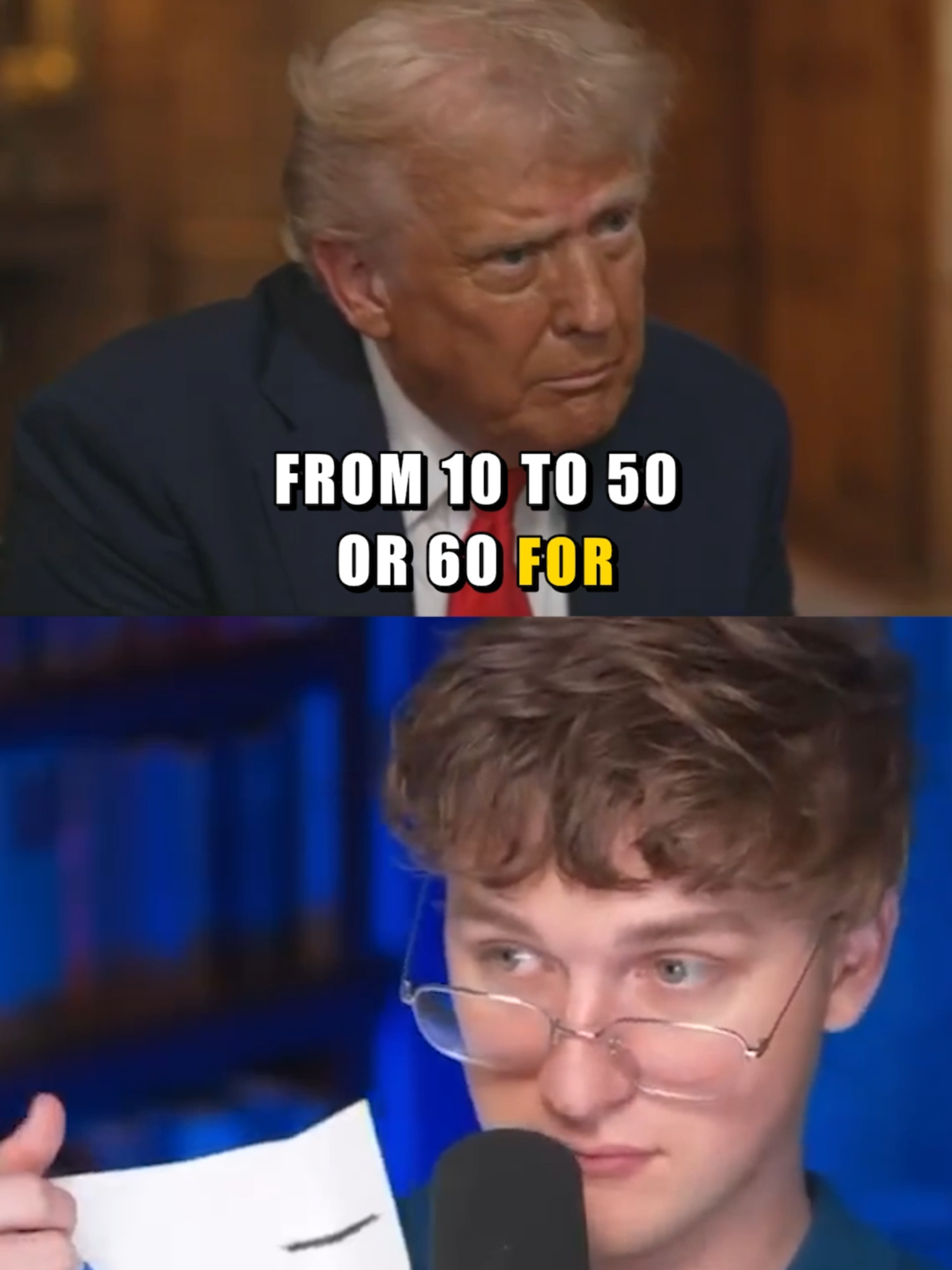 SOMEONE EXPLAIN HIS MATH TO ME! #politics #republican #democrat #news #maga #trump #trumpsupporters #lukebeasley