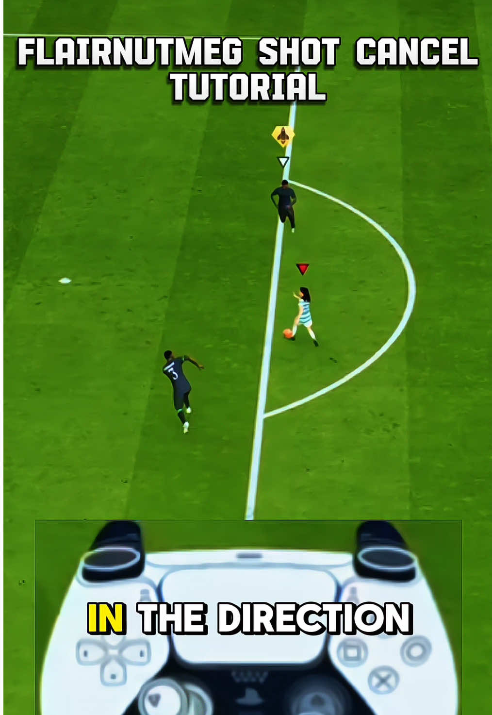 Flairnutmeg pass❌ Flairnutmeg shot cancel✅ #fc26 #ultimateteam #fyp #futchamps #eafc 