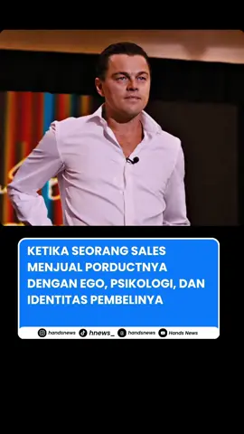 Satu kalimat, satu tantangan, satu sales masterclass. Dalam The Wolf of Wall Street, Jordan Belfort tidak bertanya soal tinta atau desain. Ia menguji: bisakah kamu menciptakan demand dari nol?  Triknya? Jangan pamer produk. Bangun kebutuhan, munculkan urgensi, lalu tawarkan solusi. Itulah inti sales bukan barangnya, tapi masalah yang kamu pecahkan. #SalesTips #WolfOfWallStreet #MarketingMindset #ClosingDeals #handagroup 