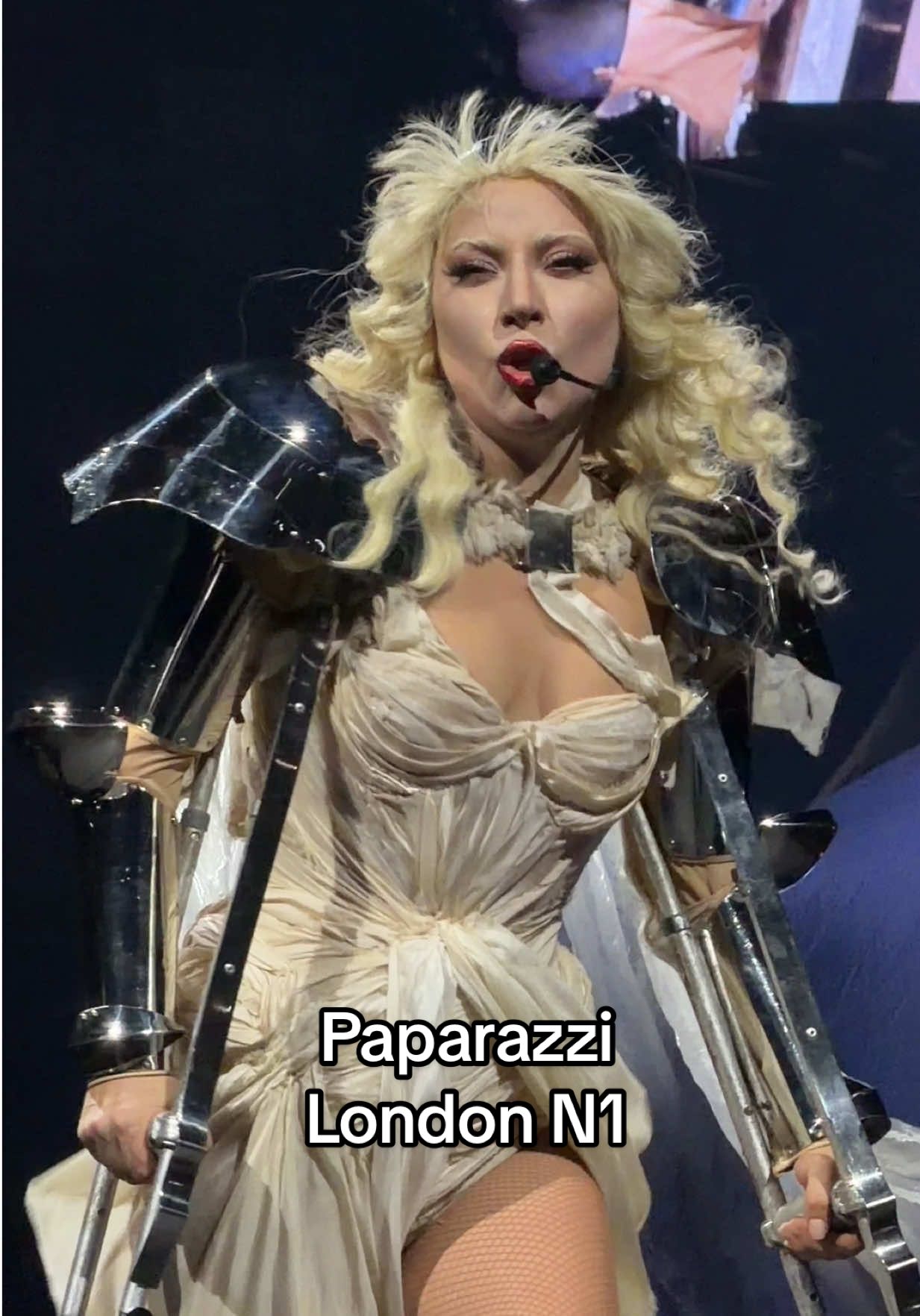 Paparazzi 📸 @ladygaga #ladygaga #concert #london #o2arena #mayhemball   