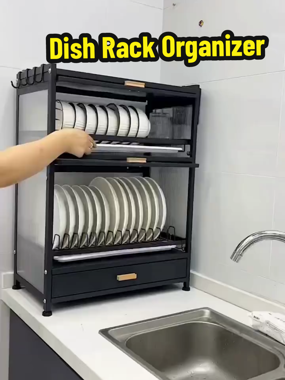 DishRack Organizer #fyppppppppppppppppppppppp 