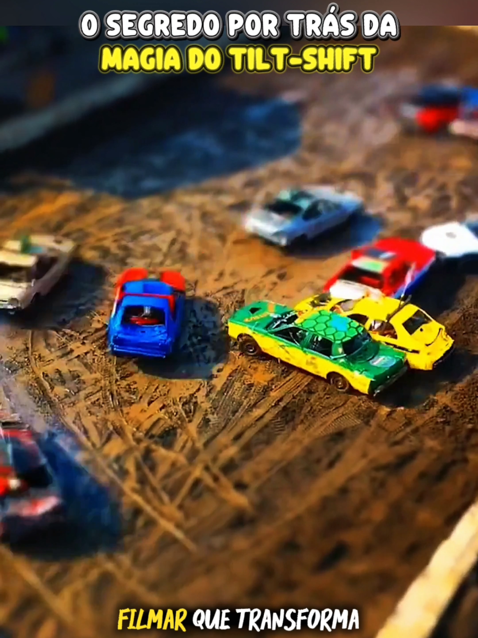 O segredo por trás da magia tilt-shift  #curiosidades #fatos #camera #viral 