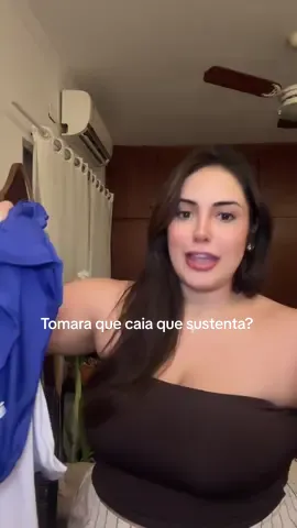 Olha esse tomara que caia perfeito 😮Na frente ele é duplo, ou seja, veste super bem, não marca e dá toda a sustentação que a gente ama! Eu tô apaixonada, sério. E a melhor parte: agora tem tamanhos até o plus size 🤌🏼✨ Bora ficar linda gastando pouco no TikTok Shop! #tomaraquecaia #modafeminina #topsustentacao  #lookplussize #modaplussize 