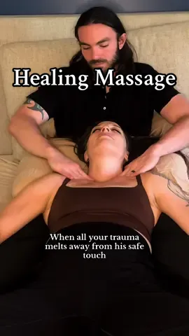 Do you want to know what healed my body from a lifetime of physical abuse? His safe touch. I trust his hands to never hurt me. He knows what my body has been through and not only does he not make it worse, but he heals it’s wounds just by listening to it. #saferelationship #massagetherapy #healingtrauma #soulhealing 