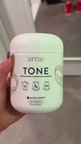 I have seen so many great reviews on these Arrae Tone Creatine Gummies and I can’t wait to keep using them and see what it does for me! Definitely recommend!❤️ #arraetone #arraetonewomenscreatine #creatorsearchinsights 