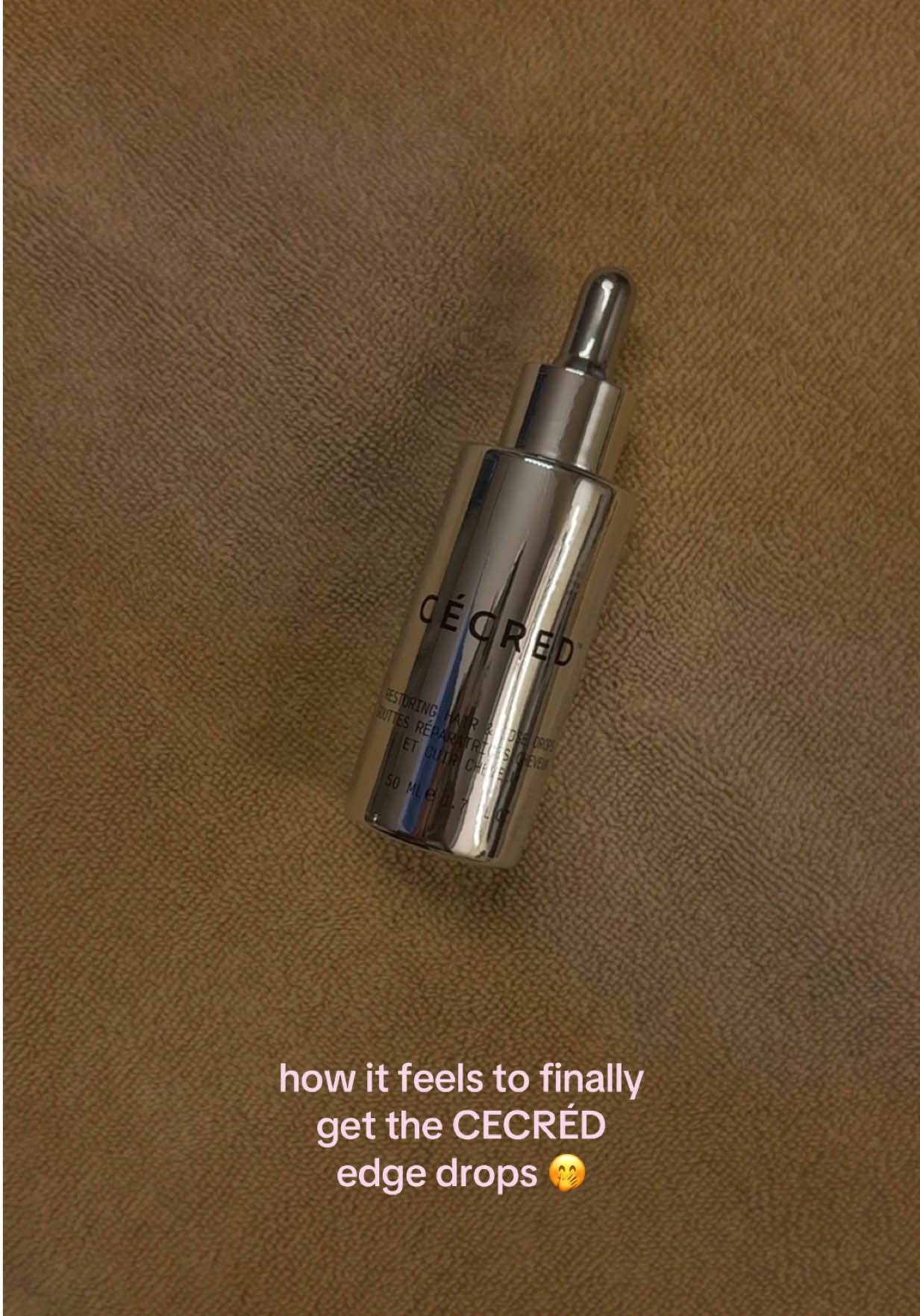 Finally picked up the @CÉCRED edge drops! Can’t wait to try them, especially on my middle part.  For my girlies: @Ulta Beauty’s doing 10% off pickup orders which is just a cherry on top 🍒. The code is PICKUP10