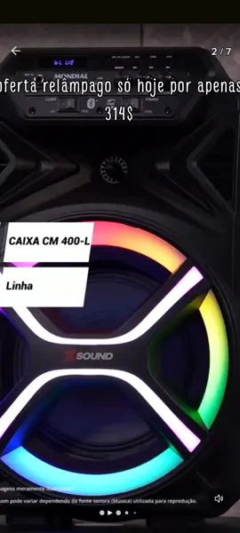 🎶 Caixa Amplificada Mondial CM400 🎶 Potência de 400W RMS, som forte e de qualidade para animar qualquer ambiente. ✅ Conexão Bluetooth, USB, SD e auxiliar ✅ Rádio FM integrado ✅ Design moderno e portátil ✅ Bivolt automático Ideal para festas, eventos e momentos de lazer com muito mais música e potência! 🔊✨ #CaixaAmplificada #MondialCM400 #SomPotente #400WRMS #Bluetooth      