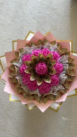Sweetest birthday #moneybouquet #fyp #DIY 
