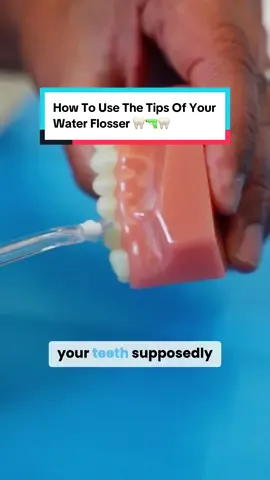 In part 2 of our ultimate water Flosser tutorial series I am going over the different types of tips and what they do and why or why not to use them. What questions do you have on water flosser tips? Stay tuned for part 3 🦷🙌🏼🦷