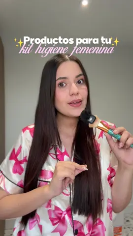 Kit de higiene personal femenina 🩷✨🌸 Productos de cuidado personal✅ #TipsForGirls #fyp #cuidadopersonal #higienefemenina #girlies 