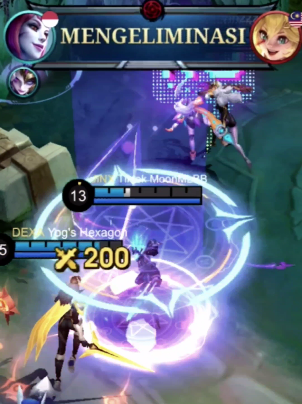 Selena Jungler ❌  Selena Tank ✅ #selena #mlbb #mlbbcreatorcamp #Live #livehighlights 