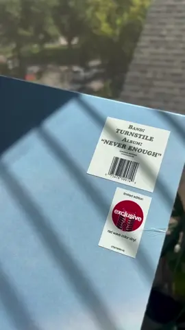 Who’s catching @TURNSTILE on tour? We’re loving this exclusive red wave pressing of “Never Enough”. Pick up this variant + our Automatic Turntable to play it on repeat at @target. ♥️🖤 #turnstile #vinyltok #target #targetstyle 