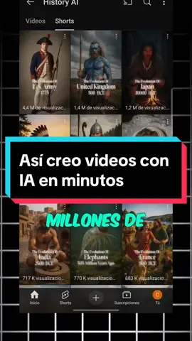 Asi creo tiktoks con IA en minutos. Tras varios pasos creo los videos con una herramienta de IA llamada clipshort.co #klingai #nimvideo #veo3 #automatizacionyoutube 