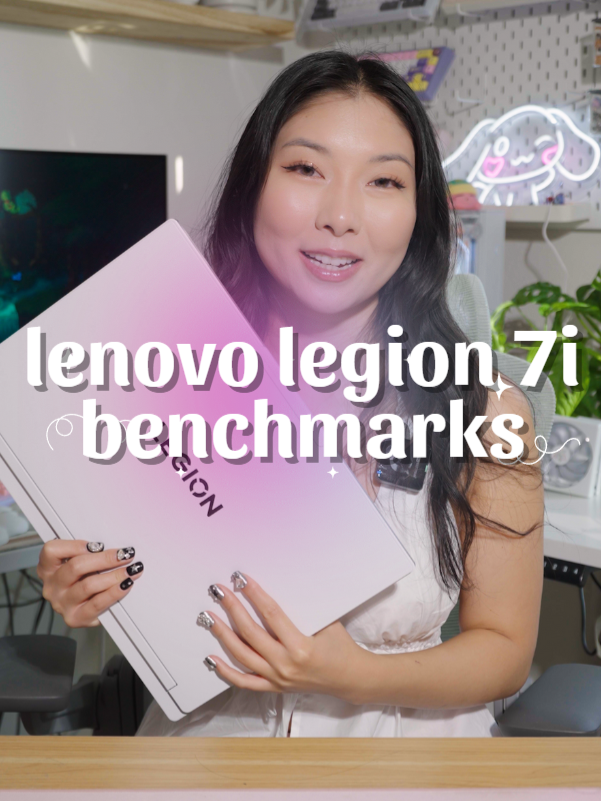 AD | benchmarking the gorgeous @lenovo legion 7i powered by @intelgamingofficial ✨ let me know what else you guys want to see this laptop take on, before I give it away 👀 #lenovopartner #Tech #gamingpc