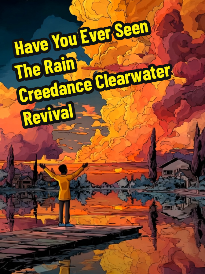 Have You Ever Seen The Rain. Creedence Clearwater Revival. #haveyoueverseentherain #creedenceclearwaterrevival #music #digitalartist #covercomealive 