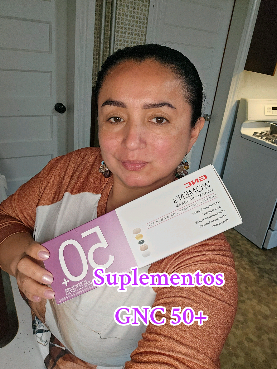 Suplementos GNC 50+ 5en 1  un sobre por dia 👌 #mujeres #Suplementos  #GNC #mujeres50ymas  #tiktokshop  Nota: el precio del producto puede variar después que termine el descuento  👌 09/29/2025