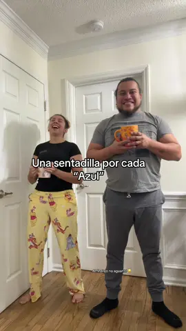 Una sentadilla por cada “Azul” #azul #azul #cristiancastro #cristiancastrofans #azulcomoelmarazul #mar #azulcancion #trend #trendin #husband #husbandwife  