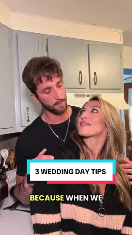 1. Take 10-15 minutes after cermony to  soak in the moment with each other  2. Instead of first look, do a first prayer  3. Stick together all night, it goes by fast  #marriageadvice #marriedlife #fypシ #couplegoals #foryoupage 