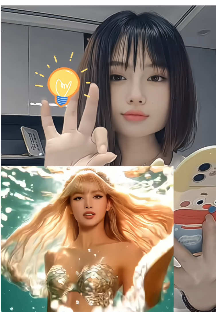 Three seconds to teach you how to become a mermaid, ai mermaid filter effect tutorial #capcutforus #capcut #capcutpioneer #aimermaidfiltereffect #airmermaidfilter  