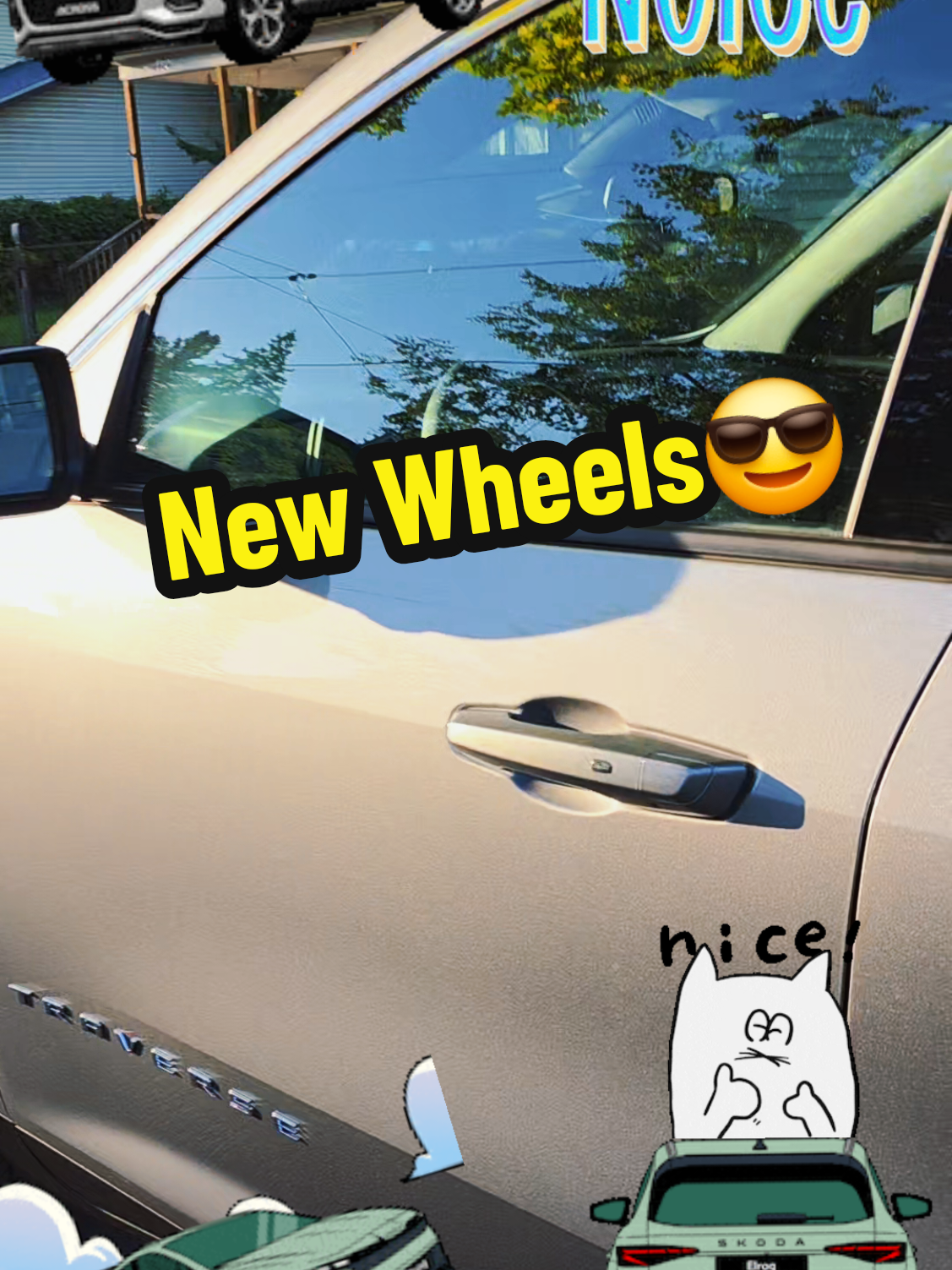 My son's g friends new ride😎#traverse #new #suv #fyp #millennial 