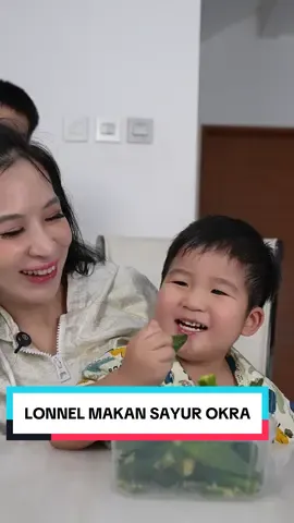 Lonnel makan sayur okra pinter banget! #LouisseScarlettFamily #LouisseScarlett #MamiGlowingIndonesia #Fyp #LonnelFortunata 