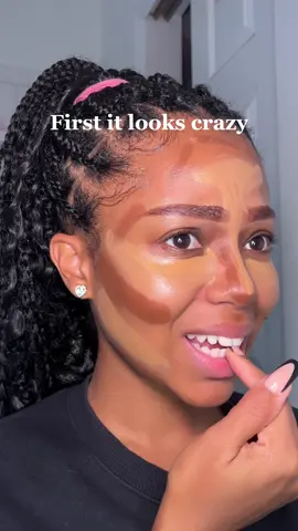 The magic of blending 🤪 #nofoundationmakeup #nofoundation #nofoundationlook #makeupvideo #blendingtutorial 