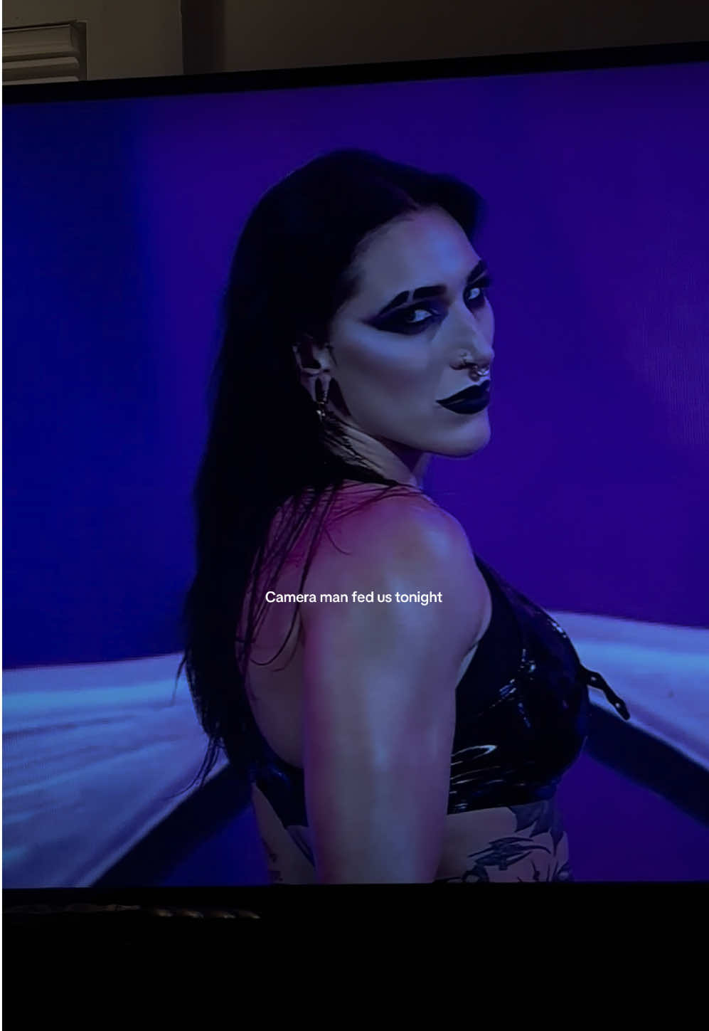 She looks insane like come on !!! #fyp #WWE #rhearipley #mami 