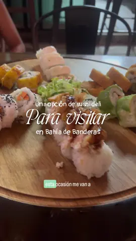 ¿Ya conocías este Sushien Bahía de Banderas, Nayarit?. 🤩🍣 #Foodie #sushi #adondeir #bahiadebanderasnayarit #puertovallarta 