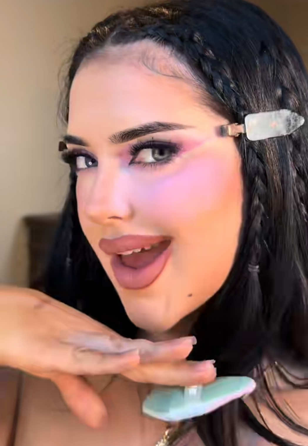 maquillaje 💜 #maquillaje #prettymakeup #prettymakeuplook 