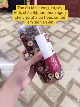 Táo đỏ tân cương, lát sấy khô pha trà#uyenlinh #xuhuongtiktok #táodotatcuongcatlat #táodotatcuongcatlatsaykho #lọtaodotancuongsaykho 
