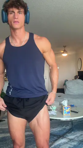 Nothin but short shorts around the house 